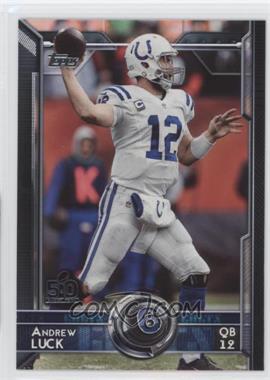 2015 Topps - [Base] - Topps.com Online Exclusive NFL 50th Super Bowl #375 - Topp 60 - Andrew Luck