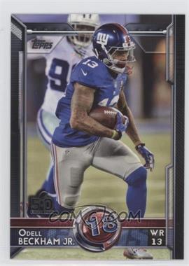 2015 Topps - [Base] - Topps.com Online Exclusive NFL 50th Super Bowl #383 - Topp 60 - Odell Beckham Jr.