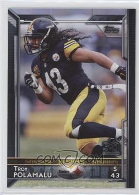 2015 Topps - [Base] - Topps.com Online Exclusive NFL 50th Super Bowl #44 - Troy Polamalu