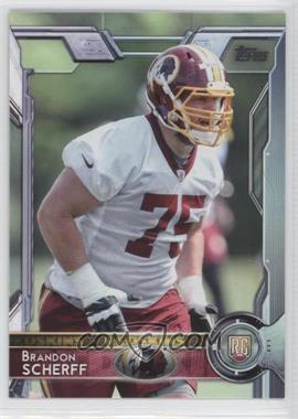 2015 Topps - [Base] #457 - Rookie - Brandon Scherff