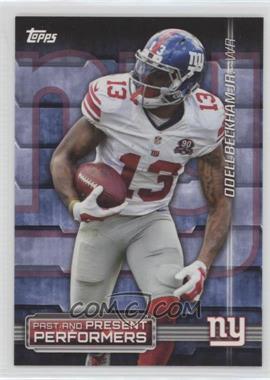 2015 Topps - Past & Present Performers #PPP-BTA - Odell Beckham Jr., Lawrence Taylor