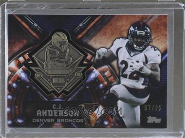 2015 Topps - Running Back Fantasy Club - Gold #RBFC-CA - C.J. Anderson /25