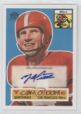 2015 Topps 60th Anniversary Retired Autograph - Topps Online Exclusive [Base] - Silver #T60RA-YT - Y.A. Tittle /25