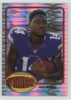 2015 Topps Chrome - 1976 Football - Pulsar Refractor #76-SD - Stefon Diggs /50