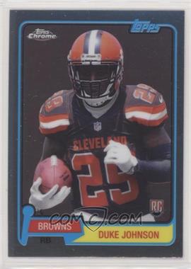 2015 Topps Chrome - 60th Anniversary Rookies #T60RC-DJ - Duke Johnson