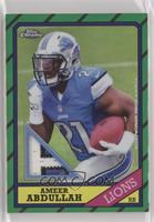 Ameer Abdullah #/50