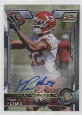 2015 Topps Chrome - [Base] - Autographs #124 - Rookies - Marcus Peters