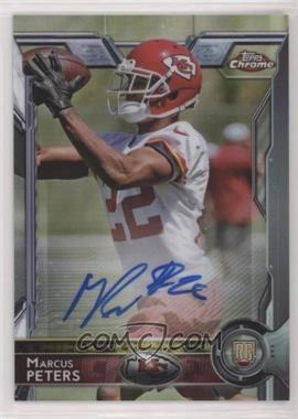 2015 Topps Chrome - [Base] - Autographs #124 - Rookies - Marcus Peters