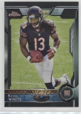 2015 Topps Chrome - [Base] - Black Refractor #125 - Rookies - Kevin White /299