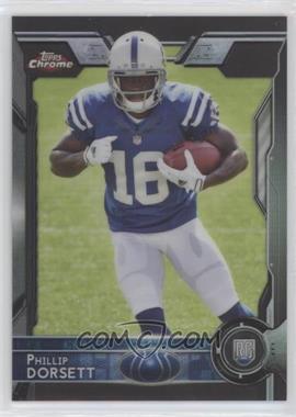 2015 Topps Chrome - [Base] - Black Refractor #170 - Rookies - Phillip Dorsett /299