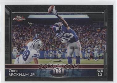 2015 Topps Chrome - [Base] - Black Refractor #18 - Odell Beckham Jr. /299