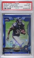 Rookies - Jeremy Langford [PSA 10 GEM MT] #/50