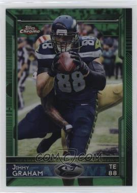 2015 Topps Chrome - [Base] - Green Refractor #25 - Jimmy Graham