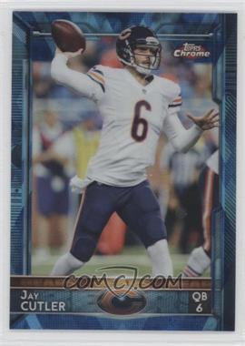 2015 Topps Chrome - [Base] - Hot Box Blue Diamond Refractor #77 - Jay Cutler