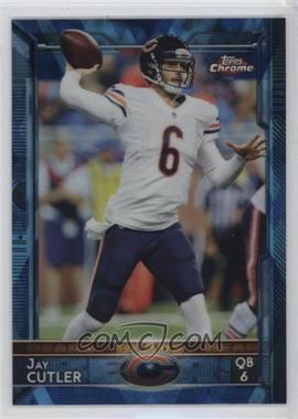 2015 Topps Chrome - [Base] - Hot Box Blue Diamond Refractor #77 - Jay Cutler