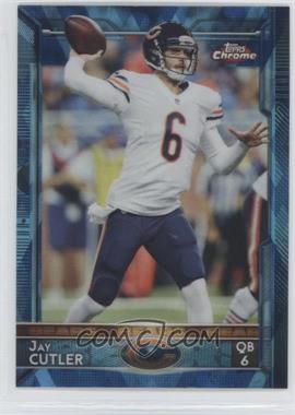 2015 Topps Chrome - [Base] - Hot Box Blue Diamond Refractor #77 - Jay Cutler