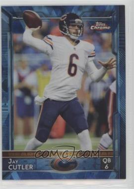 2015 Topps Chrome - [Base] - Hot Box Blue Diamond Refractor #77 - Jay Cutler