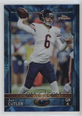 2015 Topps Chrome - [Base] - Hot Box Blue Diamond Refractor #77 - Jay Cutler