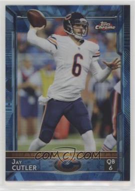 2015 Topps Chrome - [Base] - Hot Box Blue Diamond Refractor #77 - Jay Cutler