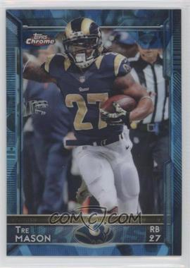 2015 Topps Chrome - [Base] - Hot Box Blue Diamond Refractor #82 - Tre Mason