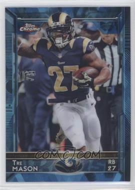 2015 Topps Chrome - [Base] - Hot Box Blue Diamond Refractor #82 - Tre Mason