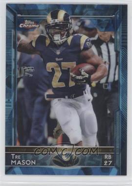 2015 Topps Chrome - [Base] - Hot Box Blue Diamond Refractor #82 - Tre Mason