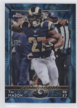 2015 Topps Chrome - [Base] - Hot Box Blue Diamond Refractor #82 - Tre Mason