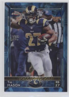 2015 Topps Chrome - [Base] - Hot Box Blue Diamond Refractor #82 - Tre Mason