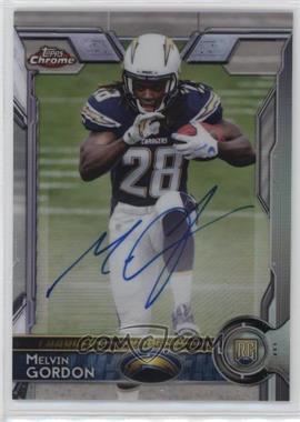 2015 Topps Chrome - [Base] - Refractor Autographs #105 - Rookies - Melvin Gordon /150