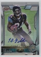 Rookies - T.J. Yeldon (Football at Chest) #/150