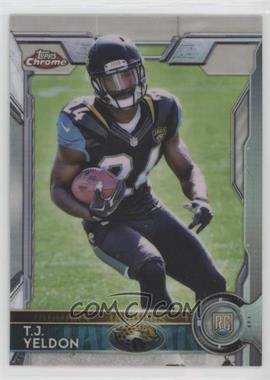 2015 Topps Chrome - [Base] - Refractor #138 - Rookies - T.J. Yeldon