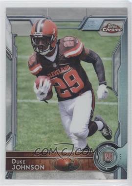 2015 Topps Chrome - [Base] - Refractor #140 - Rookies - Duke Johnson