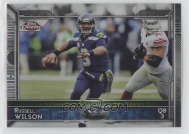 2015 Topps Chrome - [Base] - Refractor #15 - Russell Wilson