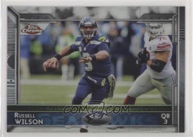 2015 Topps Chrome - [Base] - Refractor #15 - Russell Wilson