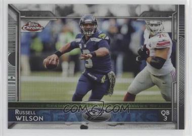 2015 Topps Chrome - [Base] - Refractor #15 - Russell Wilson