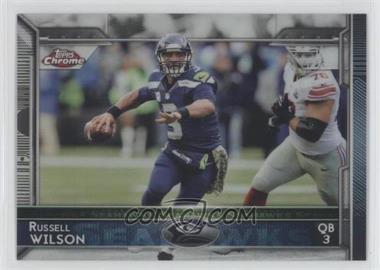 2015 Topps Chrome - [Base] - Refractor #15 - Russell Wilson