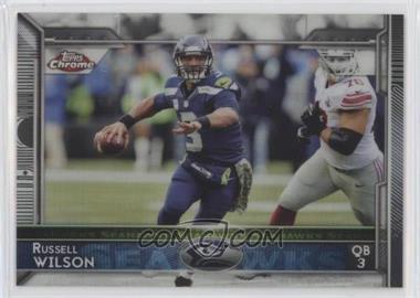 2015 Topps Chrome - [Base] - Refractor #15 - Russell Wilson