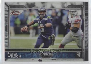 2015 Topps Chrome - [Base] - Refractor #15 - Russell Wilson