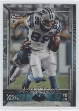 2015 Topps Chrome - [Base] - Refractor #87 - Greg Olsen