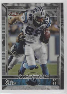 2015 Topps Chrome - [Base] - Refractor #87 - Greg Olsen