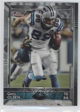 2015 Topps Chrome - [Base] - Refractor #87 - Greg Olsen