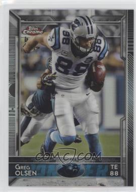 2015 Topps Chrome - [Base] - Refractor #87 - Greg Olsen