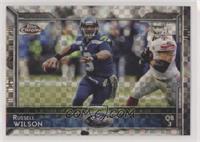 Russell Wilson (Horizontal, Blue Jersey)