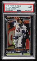 Peyton Manning (White Jersey) [PSA 9 MINT]