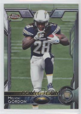 2015 Topps Chrome - [Base] #105.1 - Rookies - Melvin Gordon (Left Knee Up)