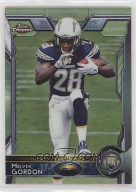 2015 Topps Chrome - [Base] #105.1 - Rookies - Melvin Gordon (Left Knee Up)