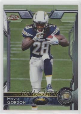 2015 Topps Chrome - [Base] #105.1 - Rookies - Melvin Gordon (Left Knee Up)