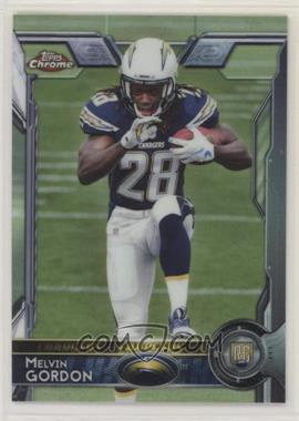 2015 Topps Chrome - [Base] #105.1 - Rookies - Melvin Gordon (Left Knee Up)