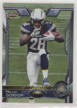 2015 Topps Chrome - [Base] #105.1 - Rookies - Melvin Gordon (Left Knee Up)