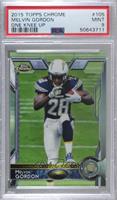 Rookies - Melvin Gordon (Left Knee Up) [PSA 9 MINT]